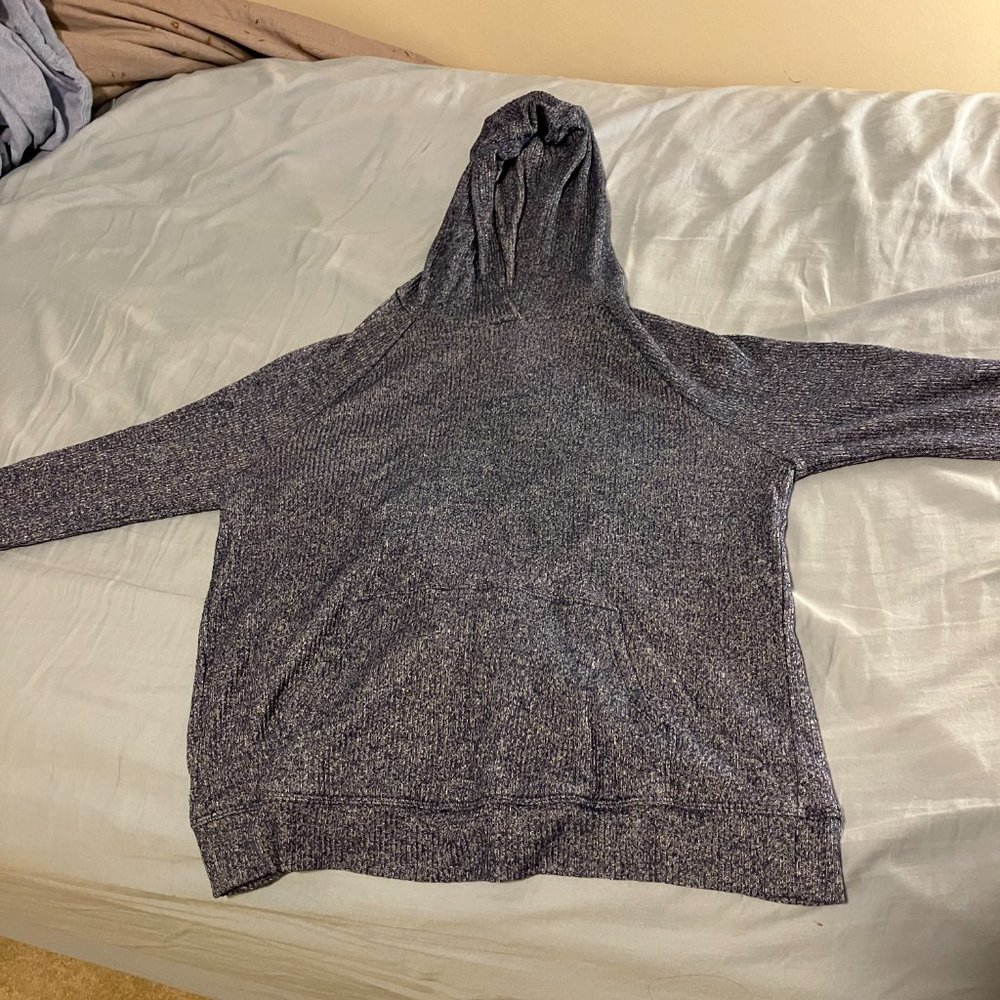Athleta Girl Cross Your Fingers Cozy Ribbed Sweatshirt